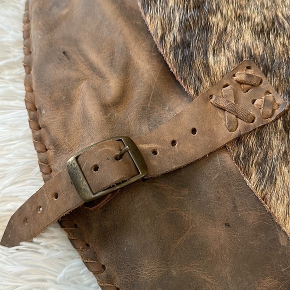 Leather Handmade Messenger bag - Picture 5 of 13